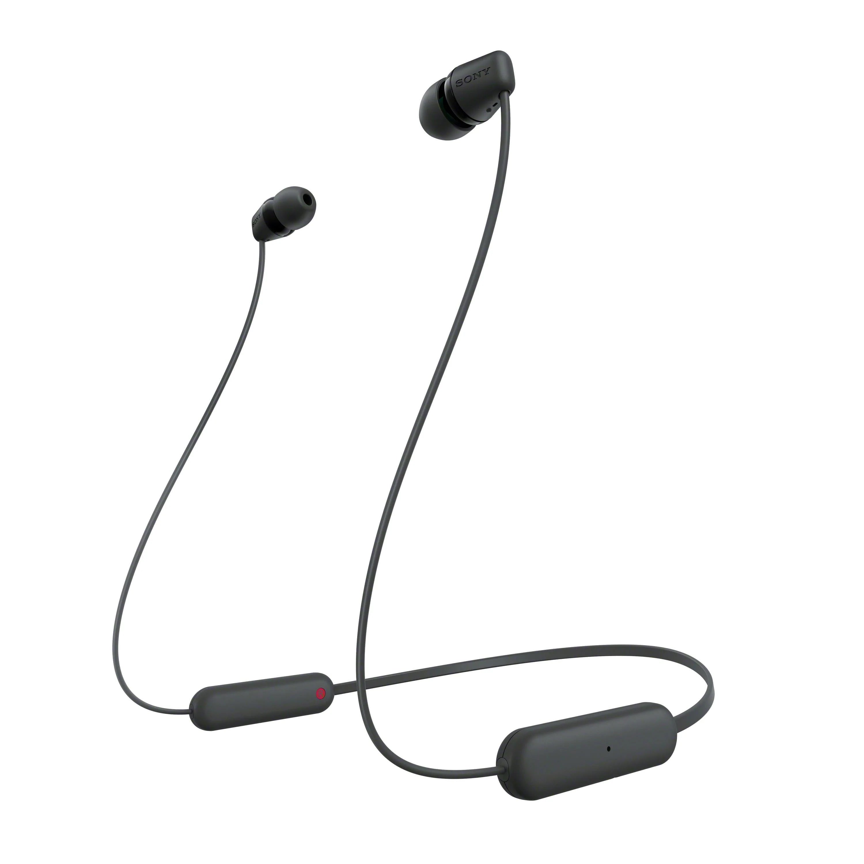Sony WI-C100 Wireless In-Ear Headphones - 25-Hour Battery Life & Neckband Design