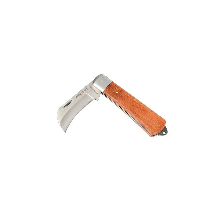WORKPRO Electrician Knife with Curved Blade | WP294002