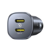 Baseus GoTrip Car Charger 30W - Model BS-C15C1 Dual Port Fast Charging