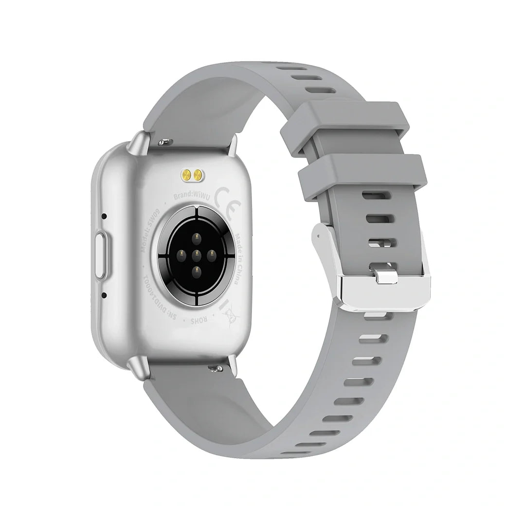 WiWU SW09 Smart Watch HD Display Waterproof Fitness Tracker with Wireless Calling