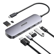 Anker 7-in-1 USB-C Hub - 4K HDMI, 100W Power Delivery & SD Card Reader