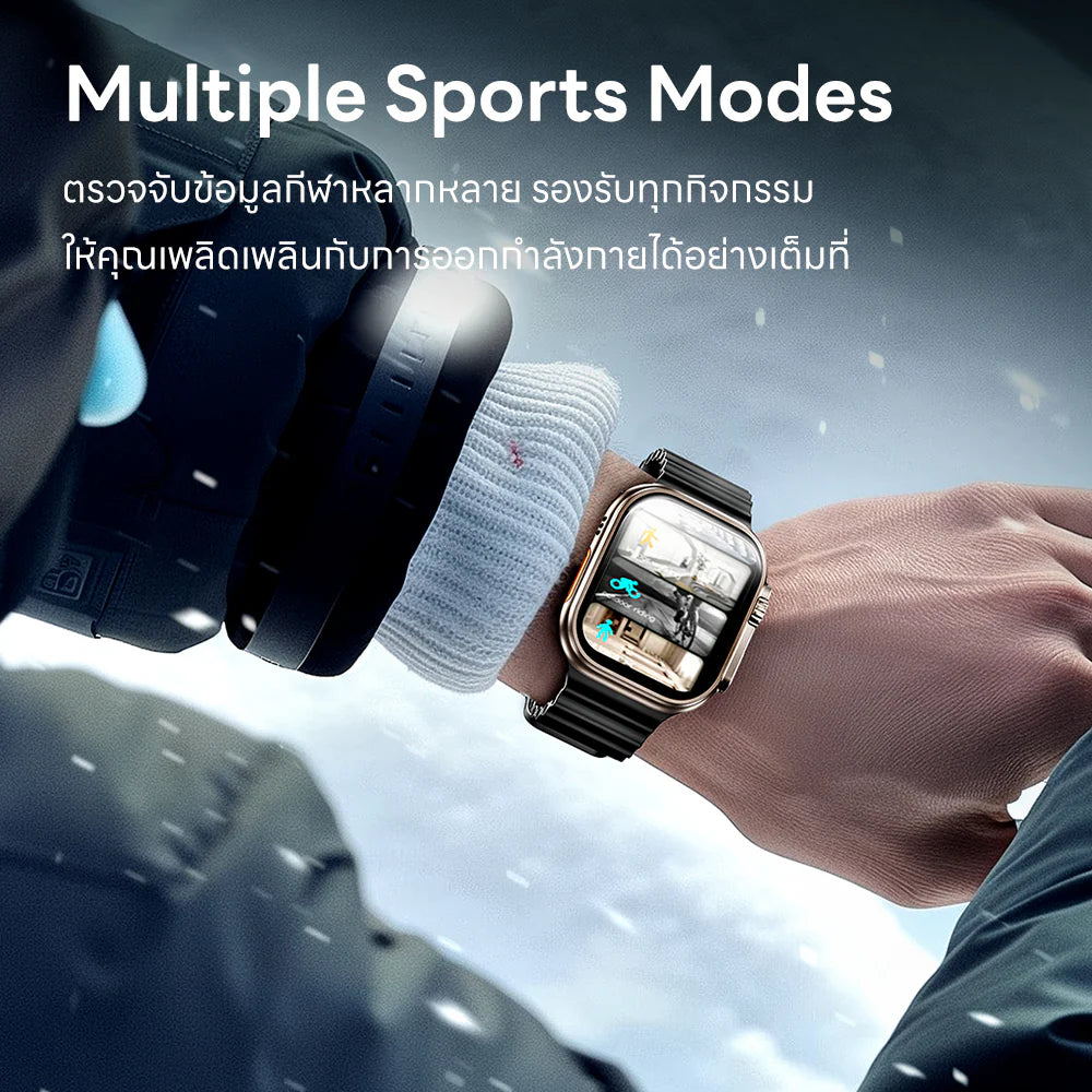 Remax Watch16 (Letor Smart Watch SE Ultra 2 Pro) — Bluetooth Calling & Health Monitoring Smartwatch
