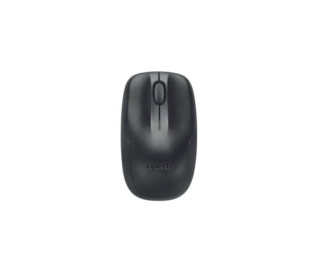 Logitech MK220 Wireless Keyboard and Mouse Combo - Compact Design - 2.4 GHz Reliable Connection - 24-Month Keyboard Battery Life - Black