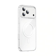 جراب WiWU Invisible Pro YXK-207 المغناطيسي الشفاف — غطاء حماية بنمط MagSafe لجهاز iPhone 17 Pro Max