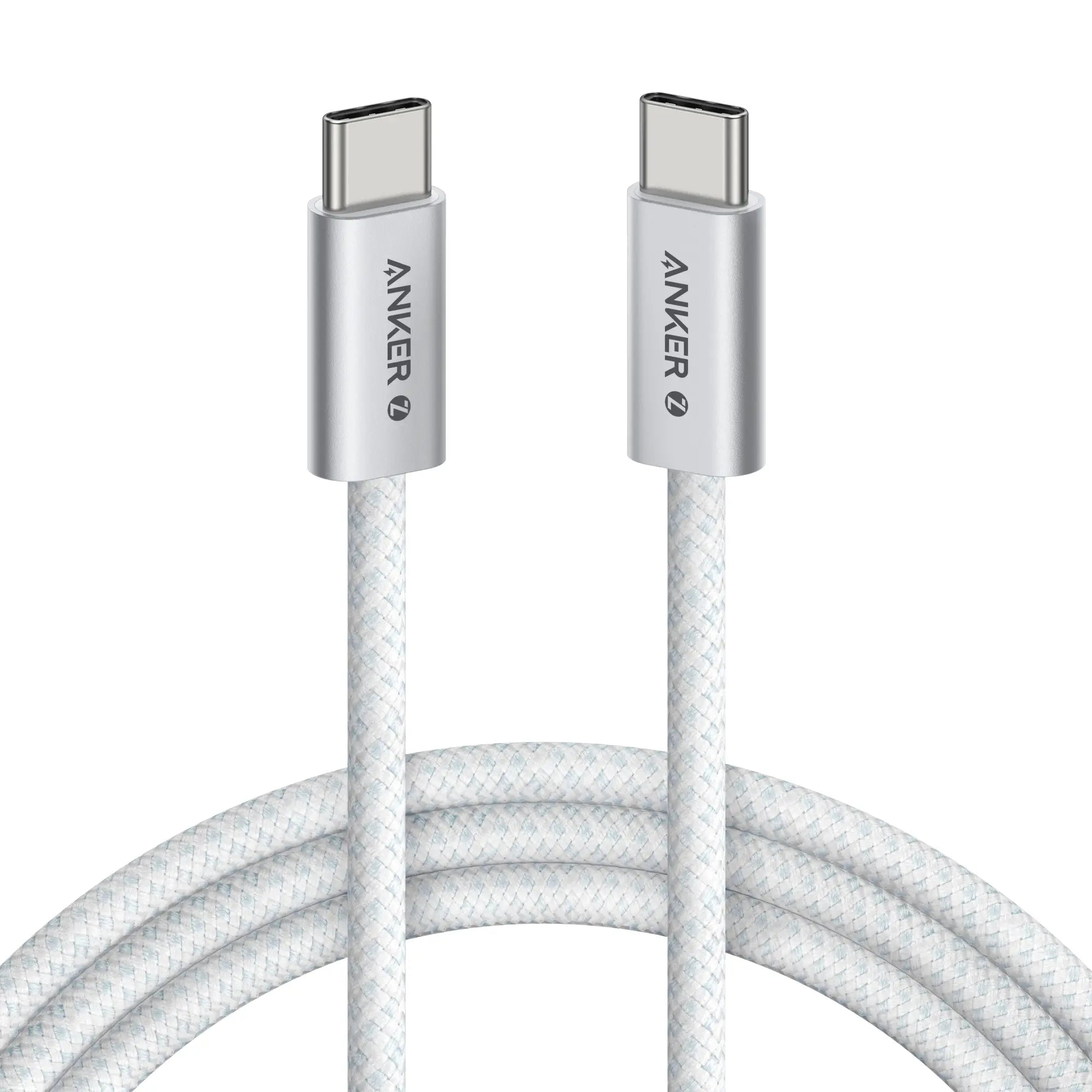 كابل Anker Zolo USB-C إلى USB-C مضفر - شحن سريع 240 واط كحد أقصى، 1.8 متر (6 قدم)
