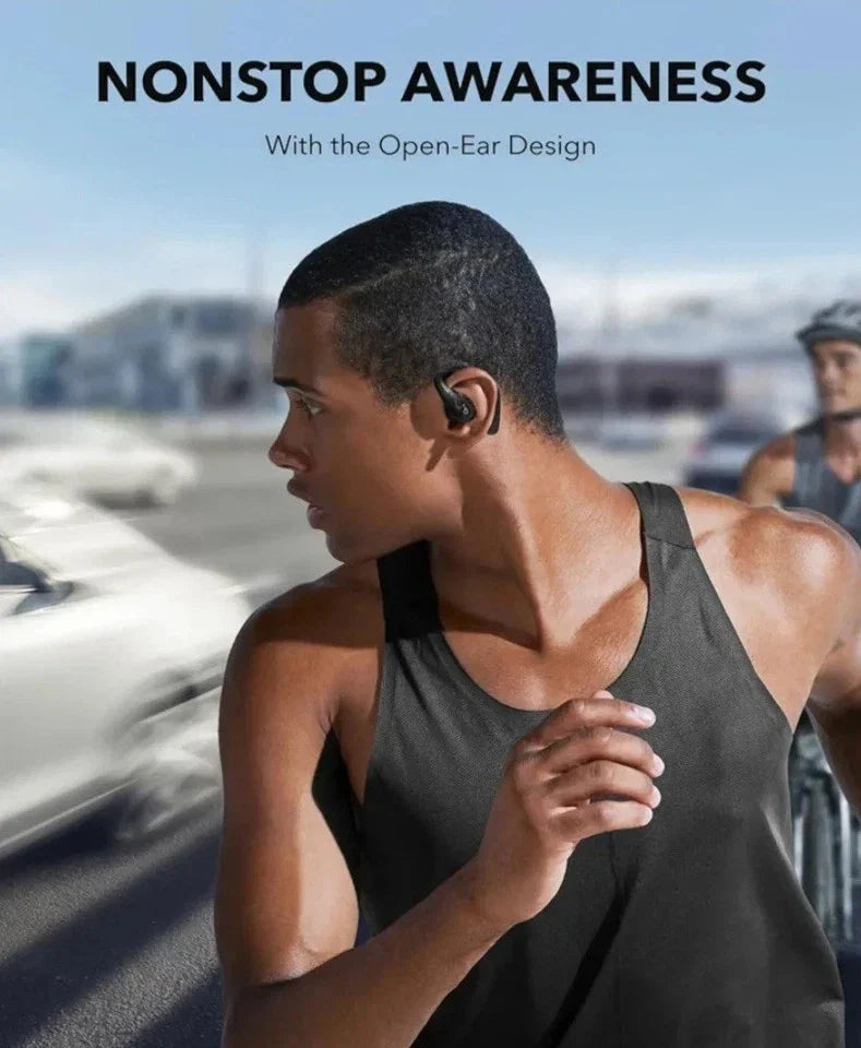 Soundcore AeroFit Pro Open-Ear Headphones — Balanced Audio, LDAC & Long Battery Life