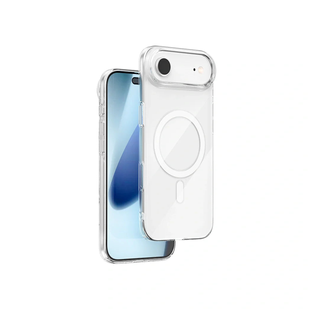 WiWU YXK-207 Pro Invisible Magnetic Clear Case — Ultra-Slim Anti-Yellow Magnetic Protective Case for iP17 Series
