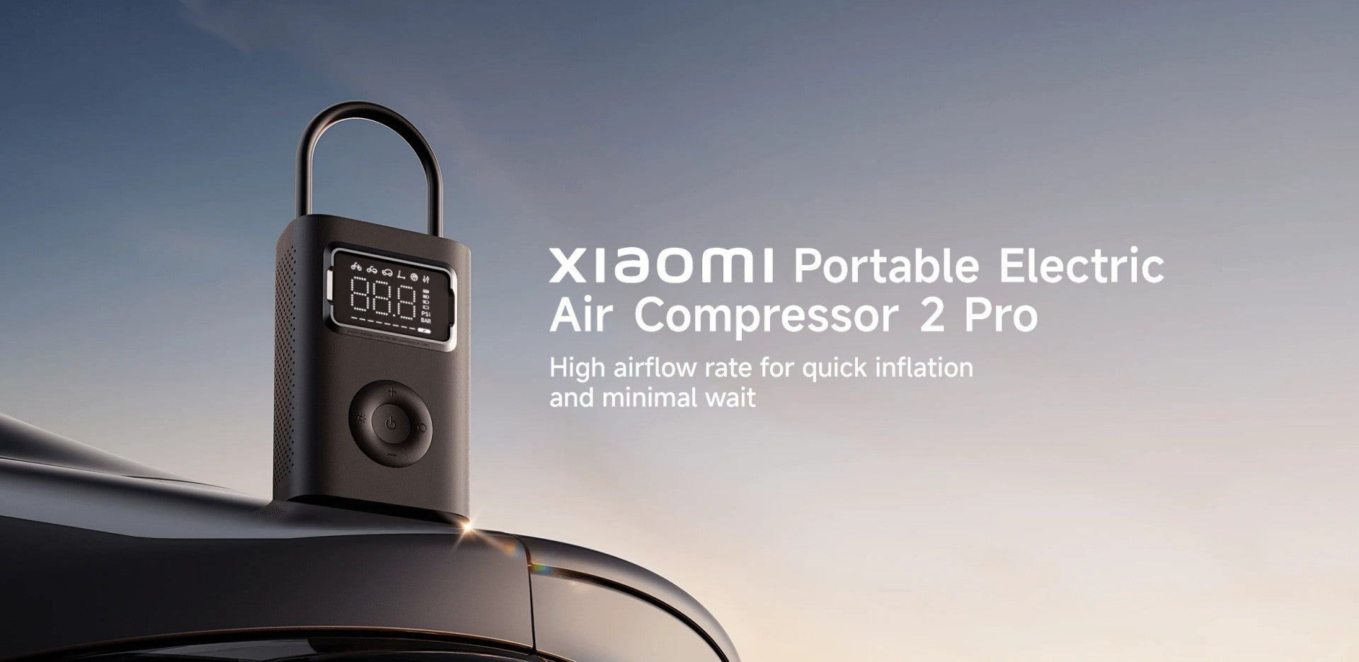Xiaomi Portable Electric Air Compressor 2 Pro — Advanced Portable Inflation